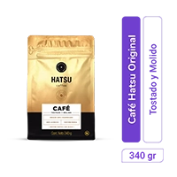 Café Hatsu Original Tostao y Molido 340 gr x 1 und