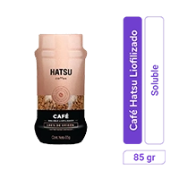 Café Hatsu Soluble Liofilizado 85 grx 1 und