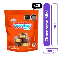 Mini Chocoramo 20 gr Paquete x 20 und 