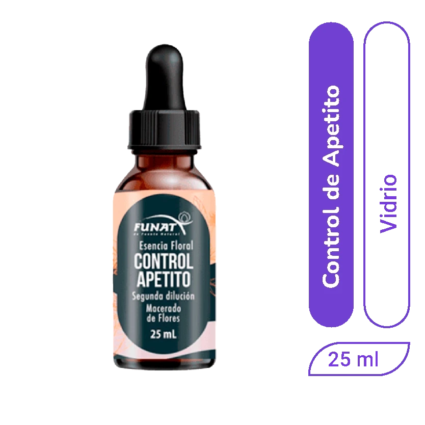 Esencia Floral Funat Control Apetito 25 ml x 1 und