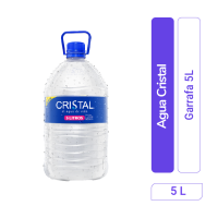 Agua Cristal garrafa 5 ltx 1 und