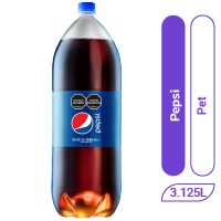 Pepsi pet 3.125 lt x 1 und