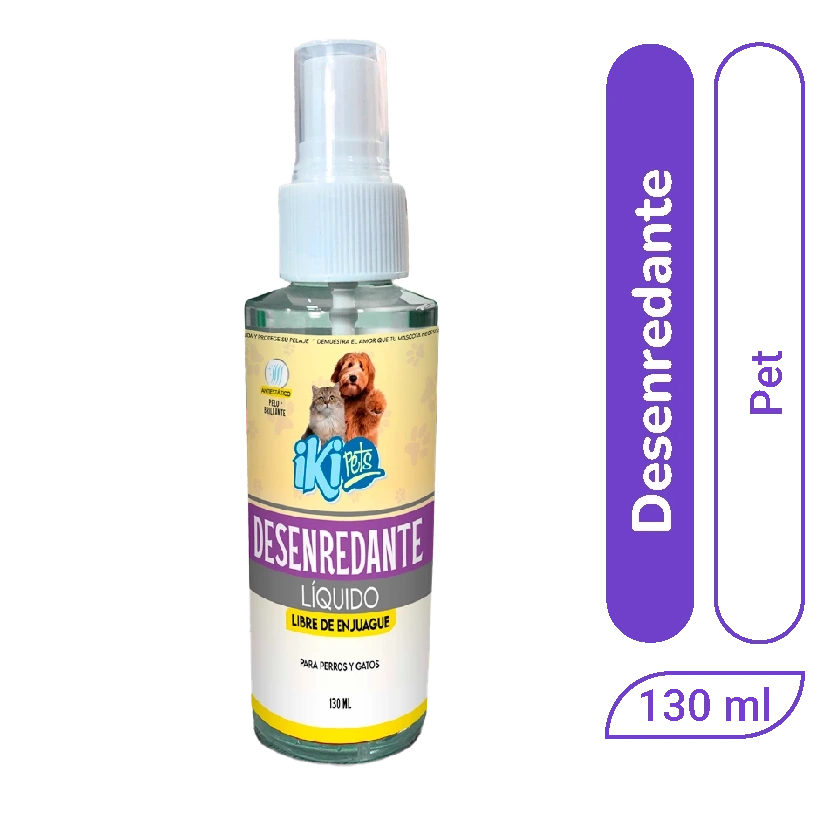 Desenredante Iki Pets 130 ml x 1 und