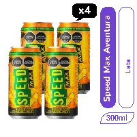  Energizante Speed Max Aventura lata 269 ml x 4 und