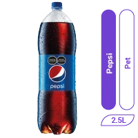 Pepsi pet 2.5 lt x 1 und