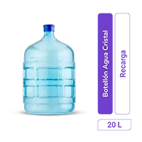 Recarga Botellón Agua Cristal 20L x 1 und