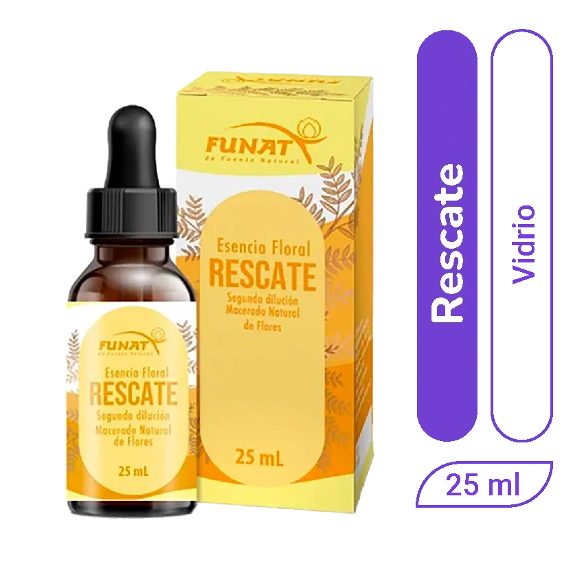 Esencia Floral Funat Rescate 25 ml x 1 und