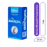 Tónico Minoxidil 2% Femenino Lissia 55 ml x 1 und