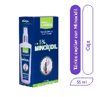 Tónico Minoxidil 5% Masculino Lissia 55 ml x 1 und