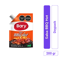 Salsa BBQ Hot Bary Doypack 200 gr x 1 und