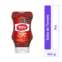 Salsa de Tomate Bary Squeeze 460 gr x 1 und